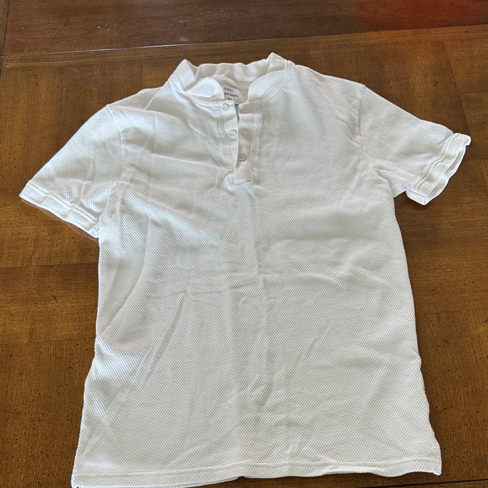 Elegant White Men's Polo Shirt
